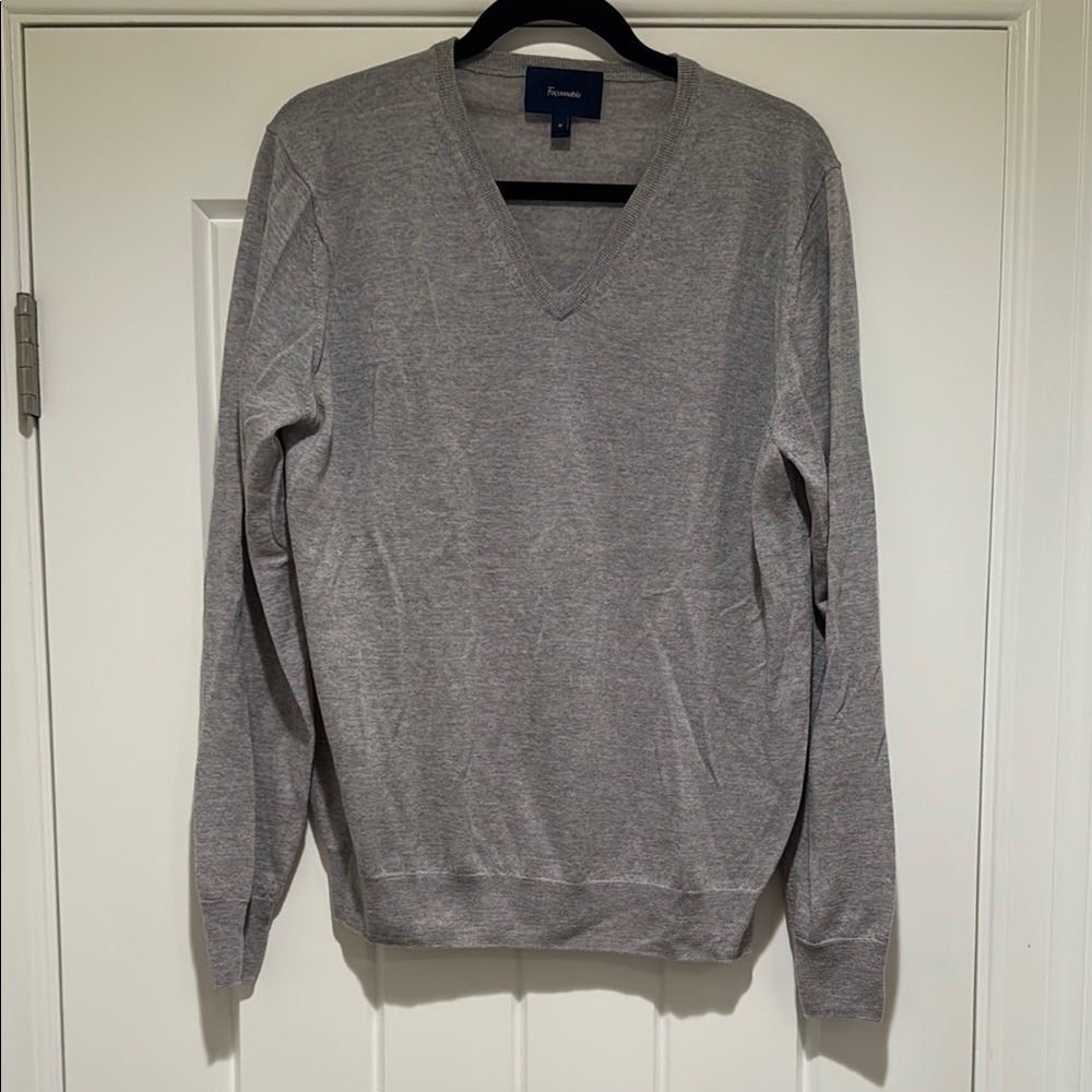 Façonnable Men's Gray Sweater